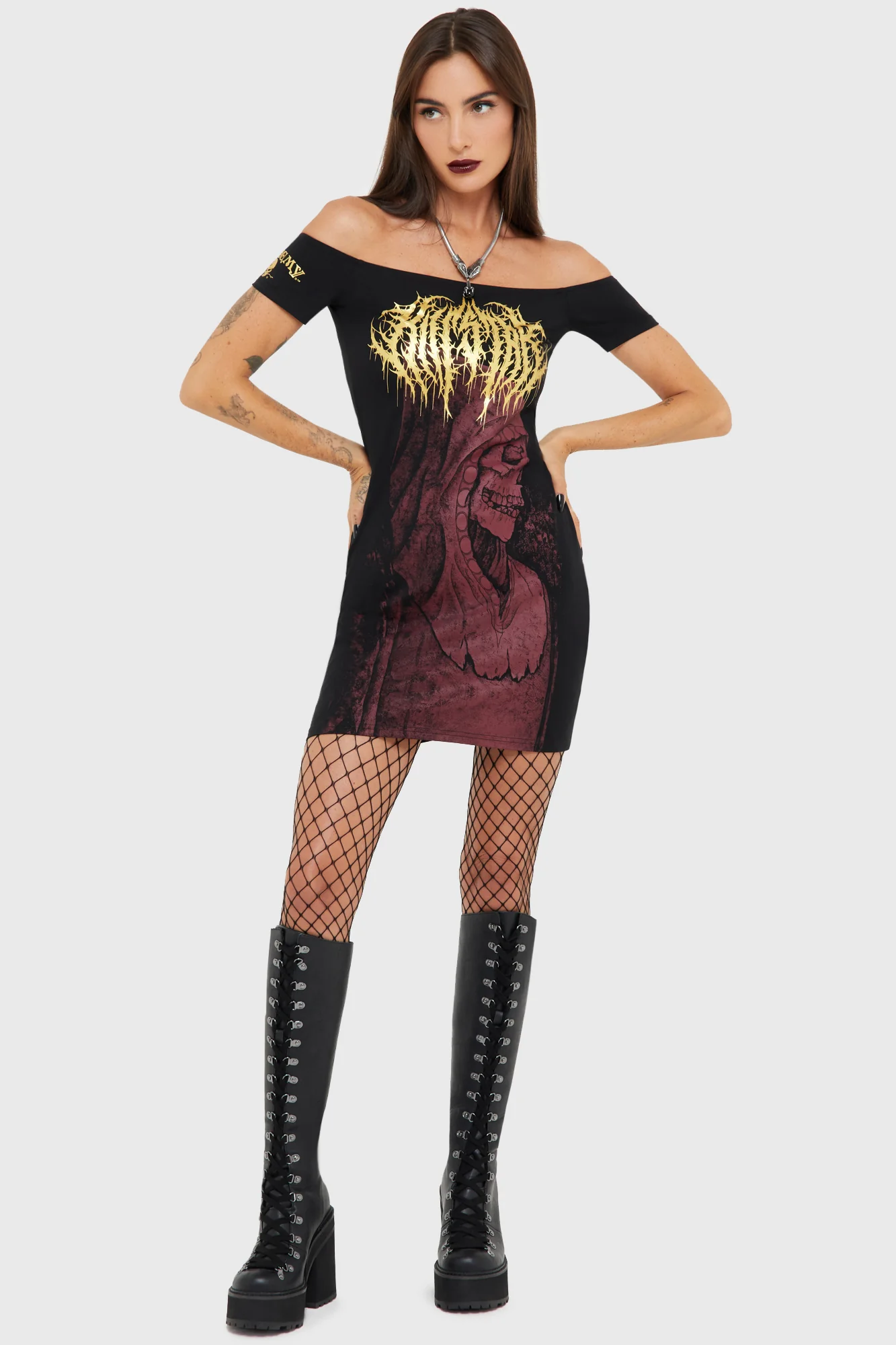 Arcane Rituals Mini Dress - Image 3