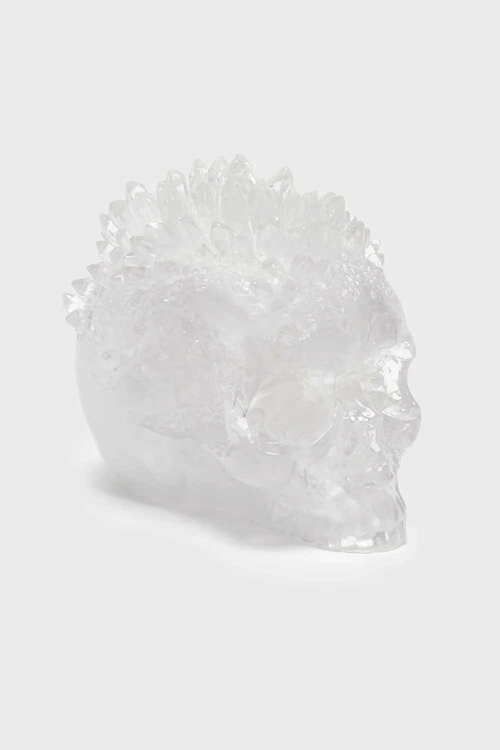 Geode Crystal Skull Ornament - Image 3