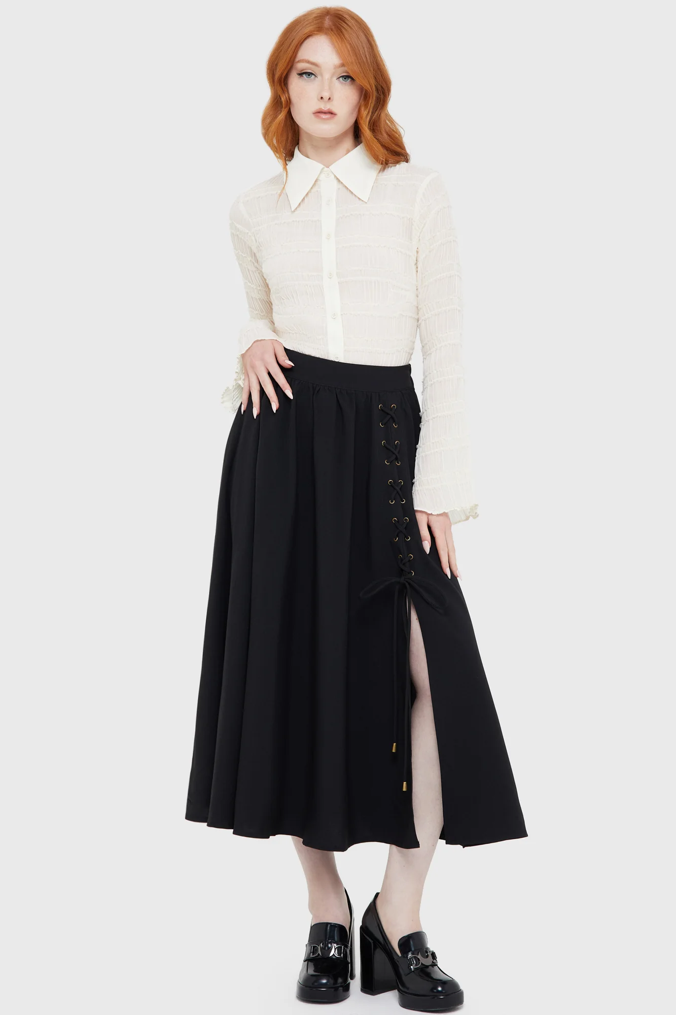 Haven Hollow Skirt [BLACK] - Image 3