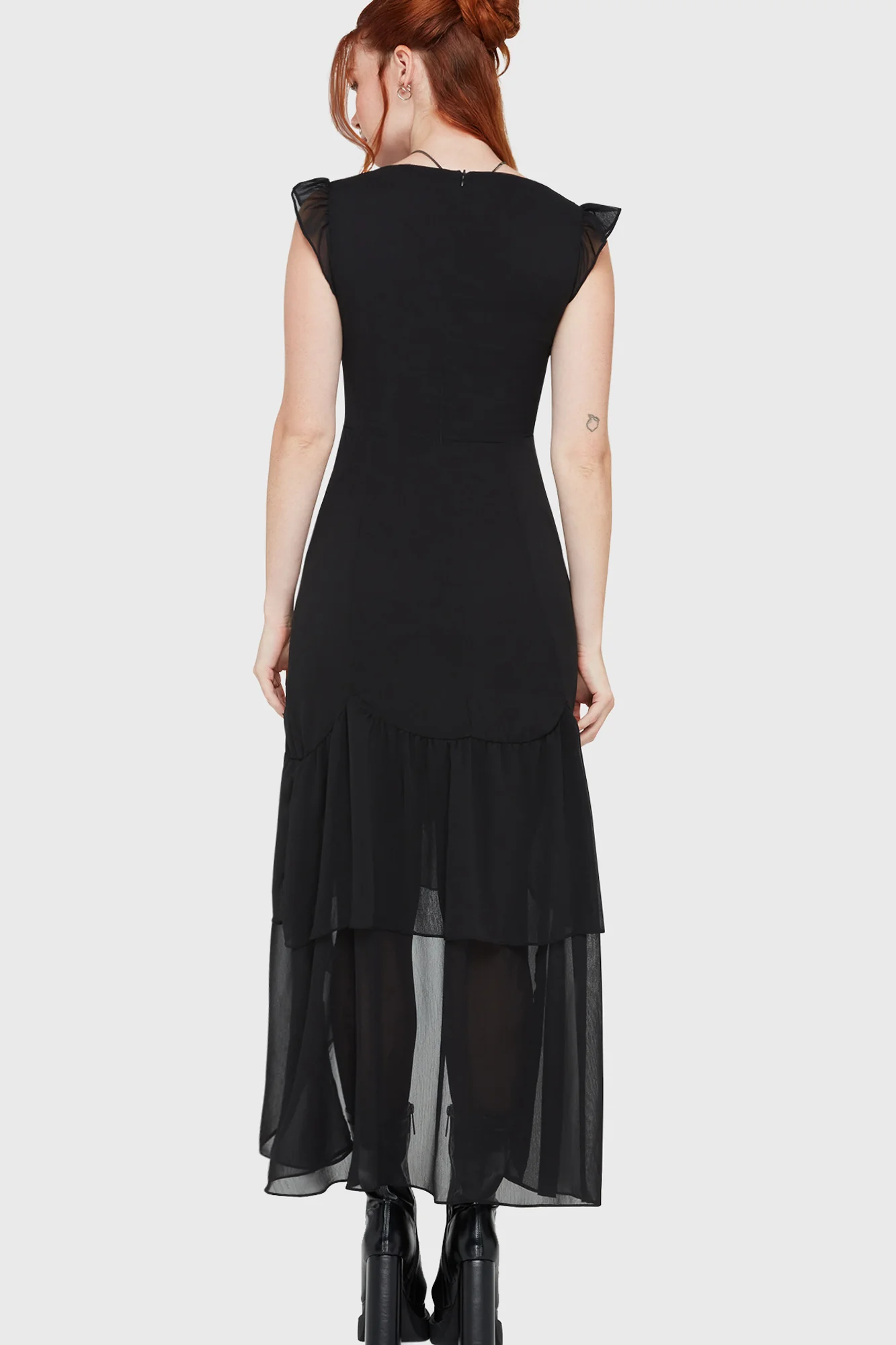 Misty Hollow Midi Dress - Image 4