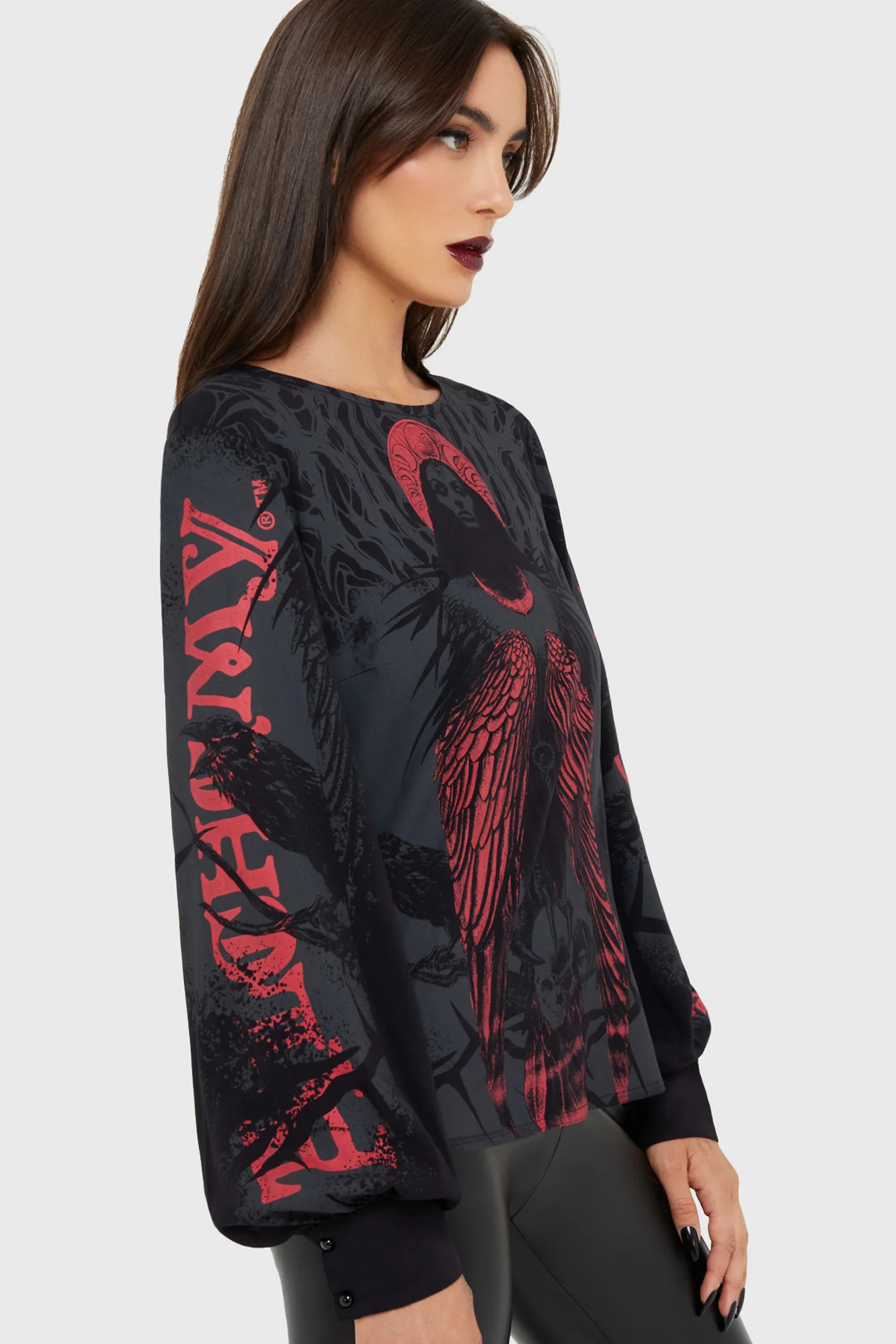 Mórrígan Moon Long Sleeve Top - Image 5