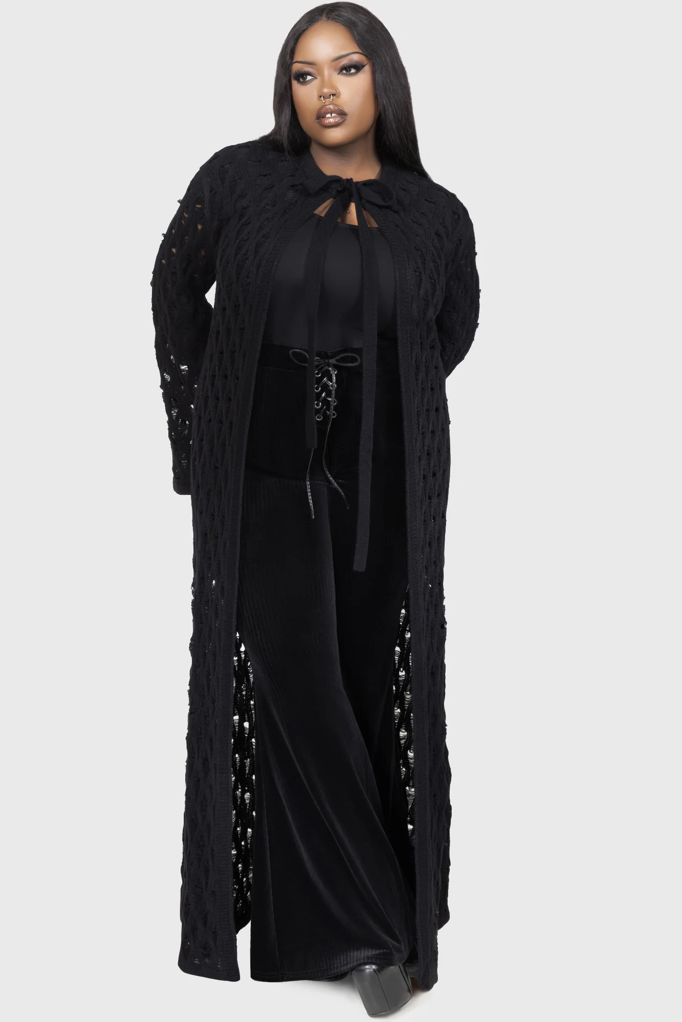 Nymeria Cardigan [BLACK] - Image 7