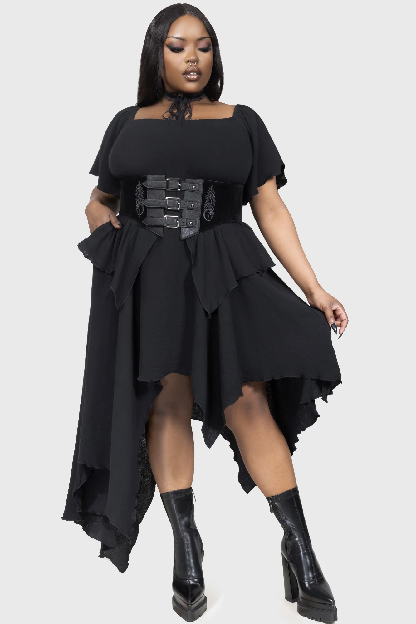 Wicked Dahlia Dress - Image 6