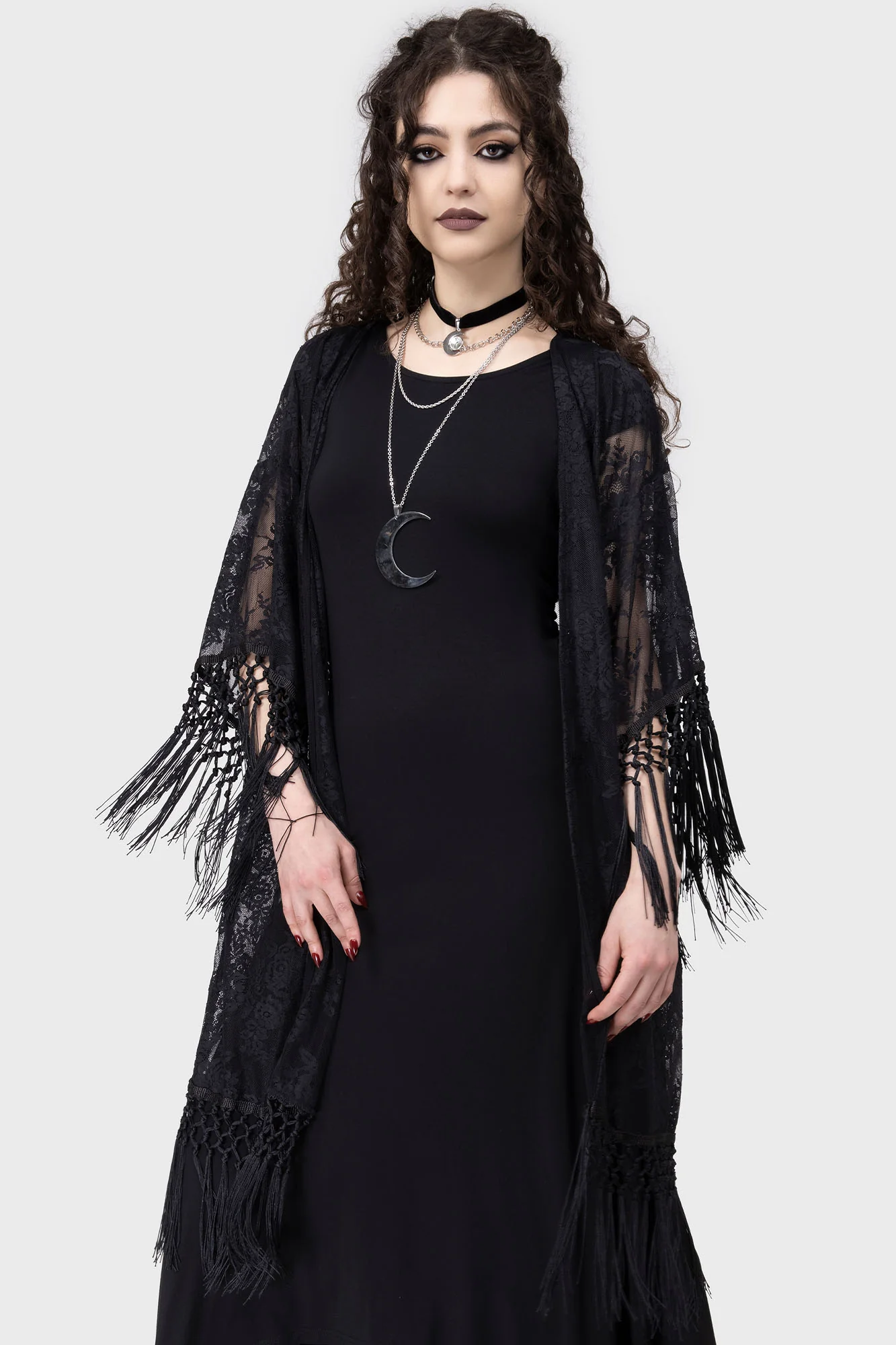 Witch Hazel Lace Kimono - Image 3