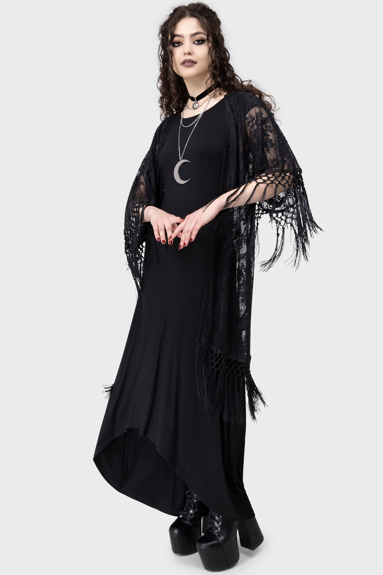 Witch Hazel Lace Kimono - Image 4